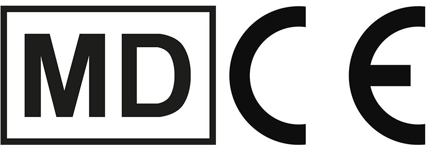 Kombinationen af CE-logoet og MD-logoet viser, at et produkt opfylder kravene til medicinsk udstyr inden for europæisk lovgivning