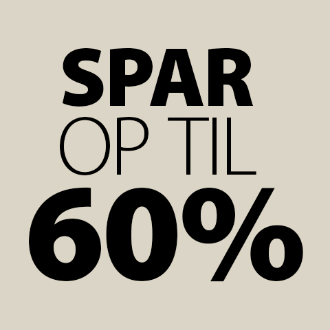 Spar op til 60%