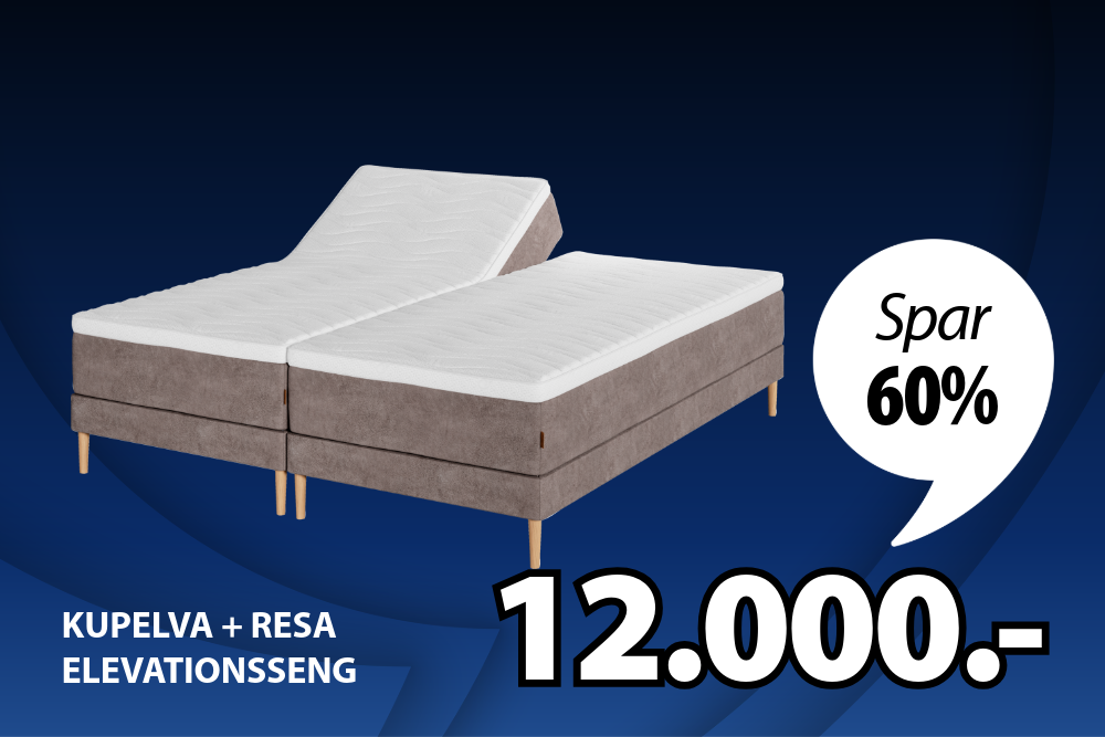 Køb KUPELVA + RESA elevationsseng