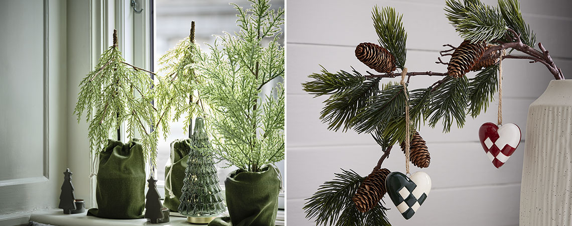 Kunstige planter til din jule-indretning 