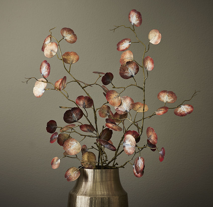 MALIAS vase og GAVE kunstig blomst Vase med kunstige blomster