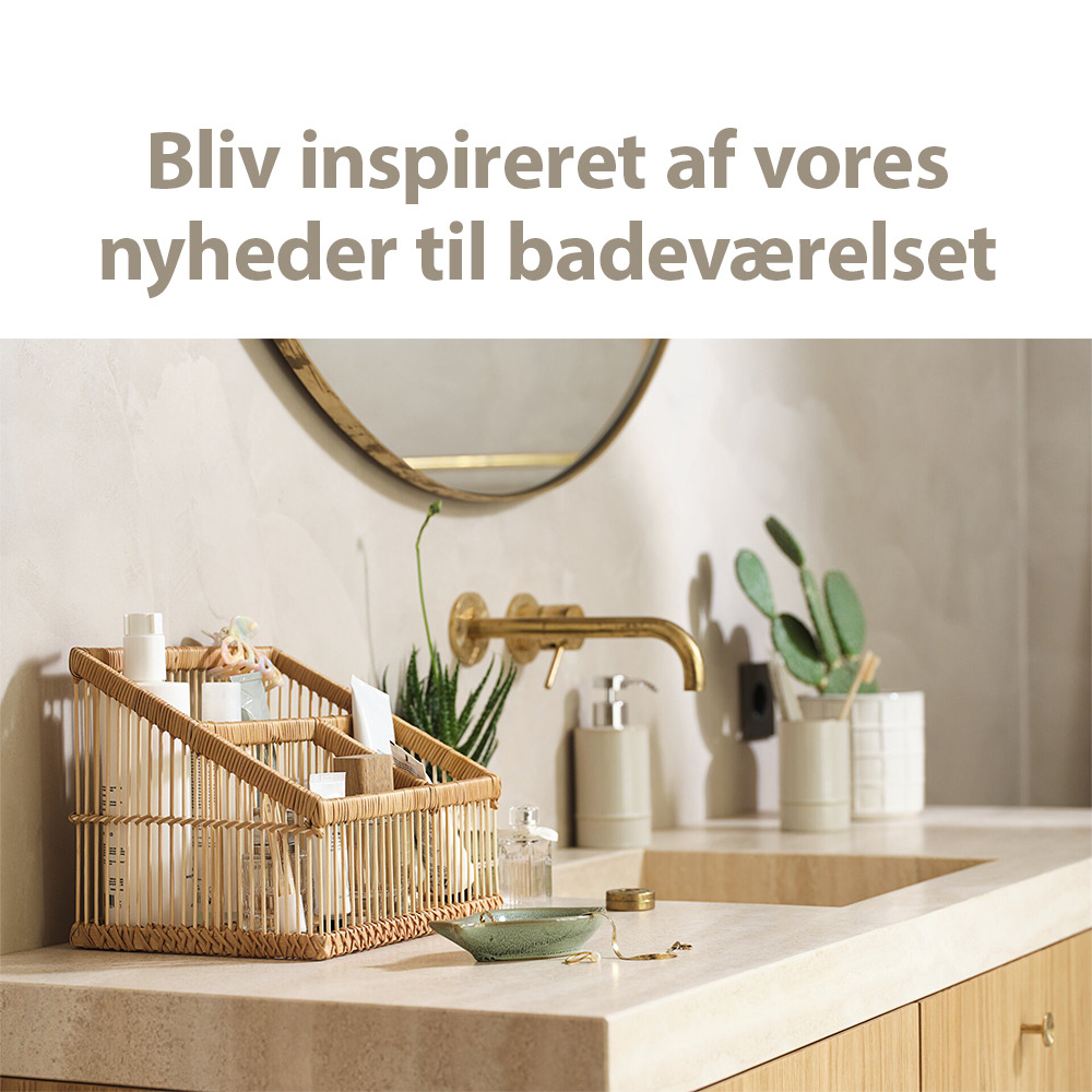 Bliv inspireret af vores badeværelsesnyheder