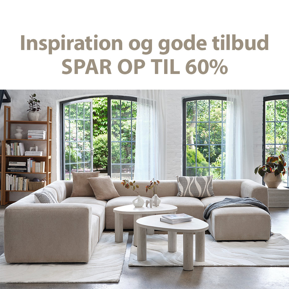 Inspiration og gode tilbud - Spar op til 60%