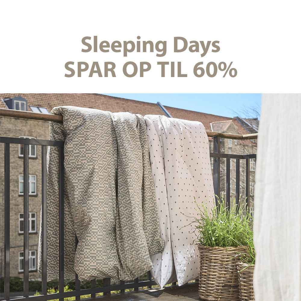 Spar op til 60% på varer til soveværelset