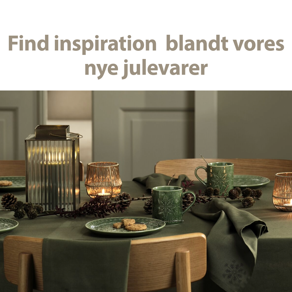 Find inspiration blandt vores nye julevarer