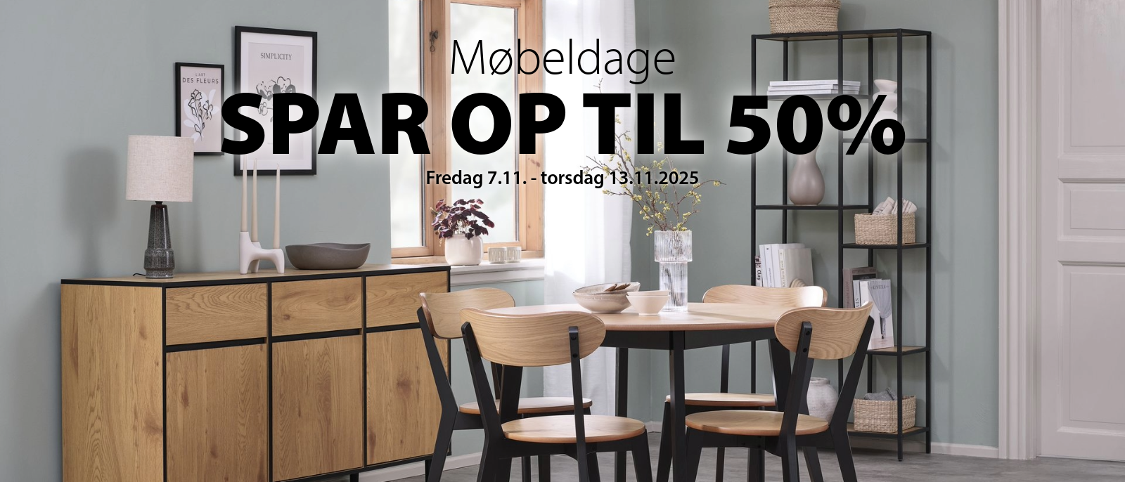 Møbeldage - spar op til 50%
