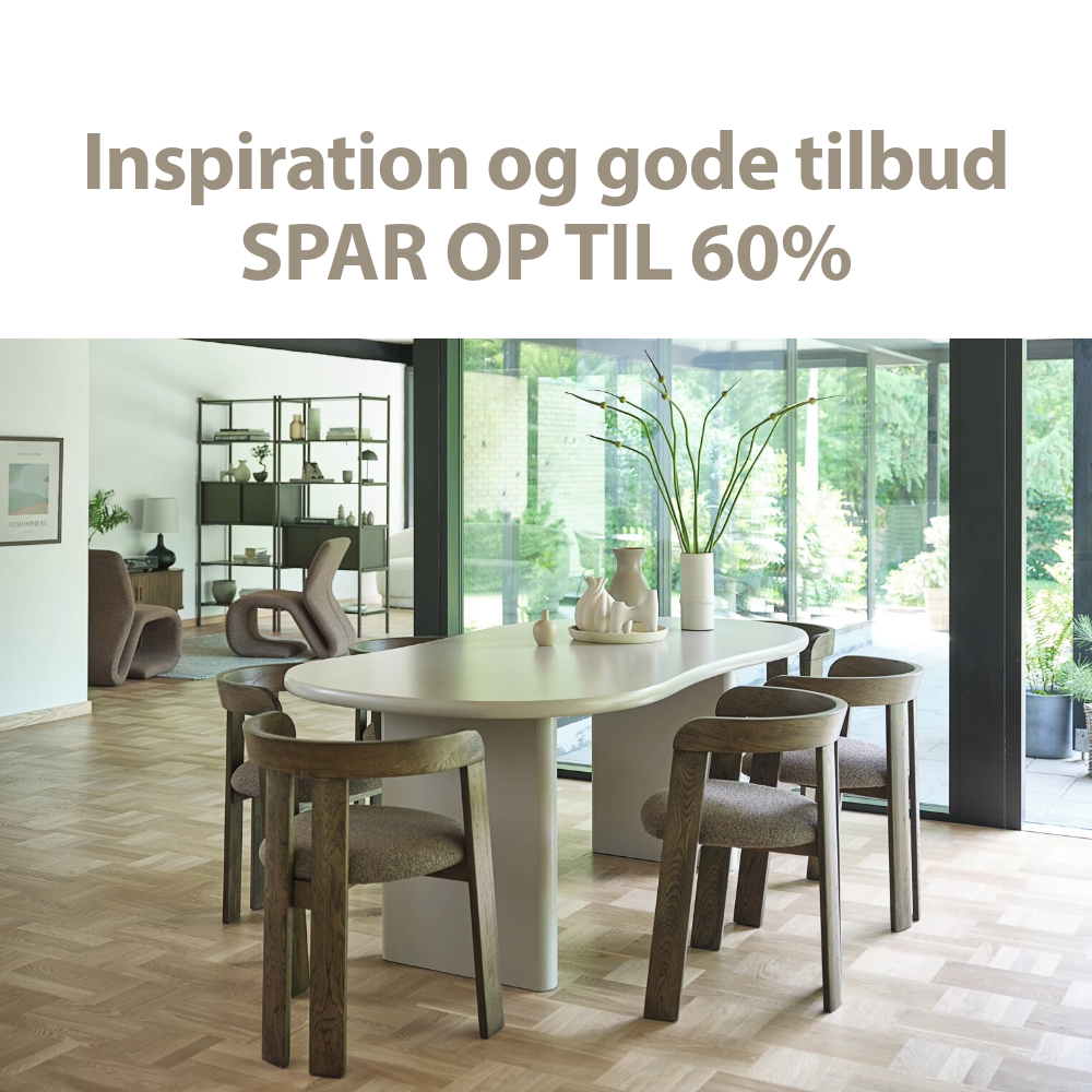 Inspiration og gode tilbud - Spar op til 60%