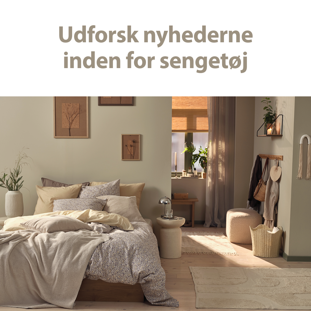 Se nyhederne inden for sengetøj