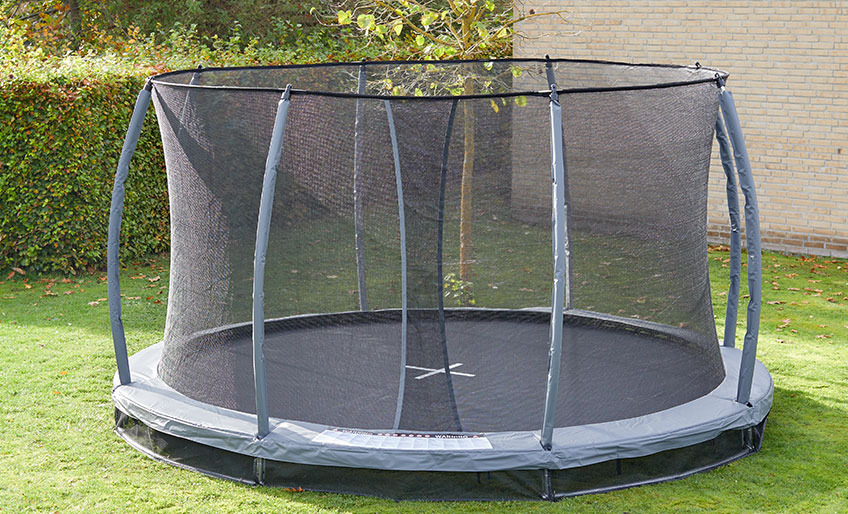 Nedgravet trampolin