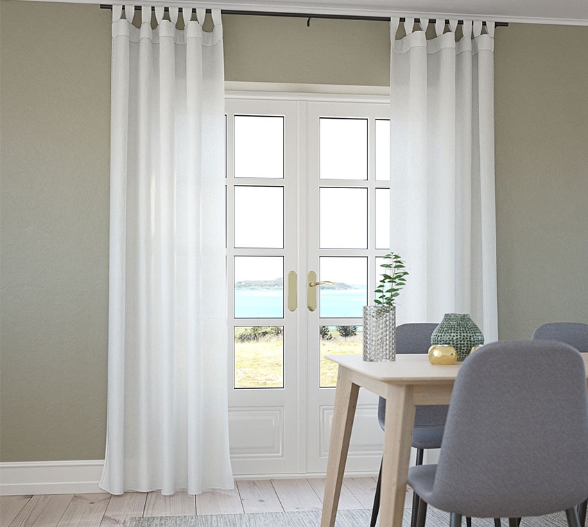 Lange gardiner er trend for boligindretning JYSK