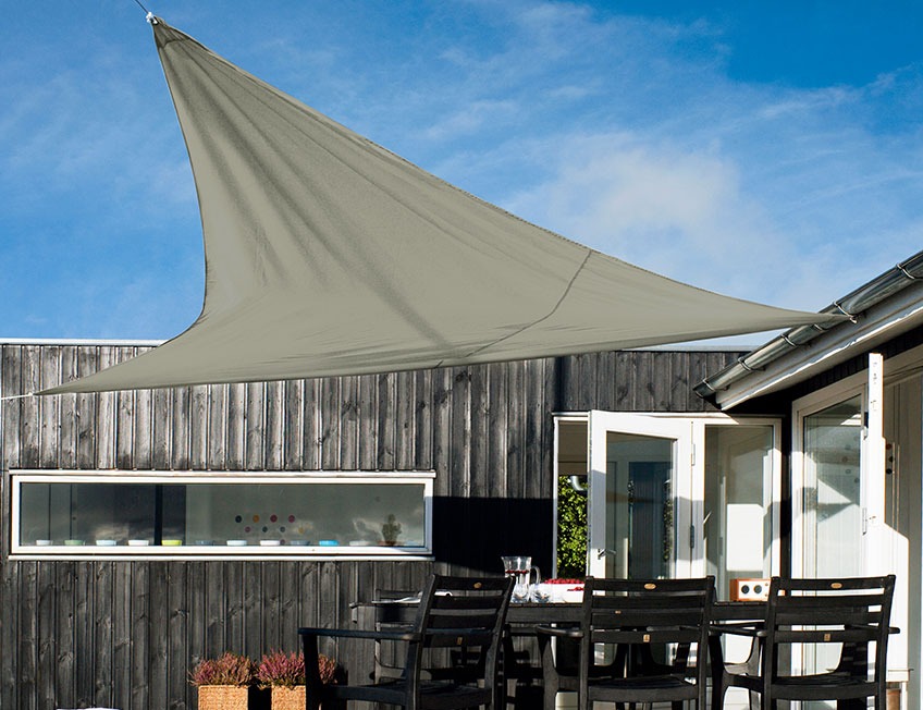 HOLD-AN solsejl Terrasse med solsejl