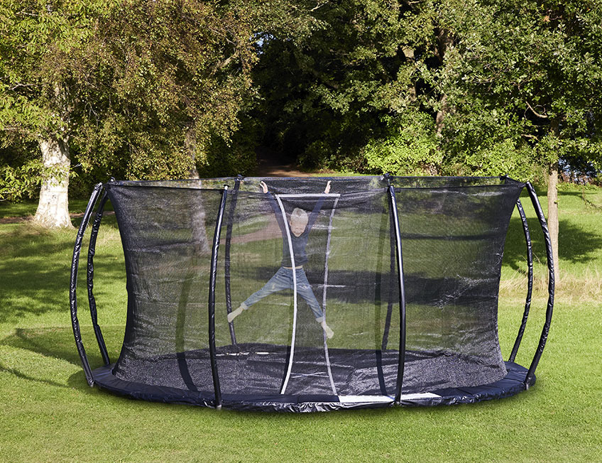 Nedgravet trampolin eller inground trampolin