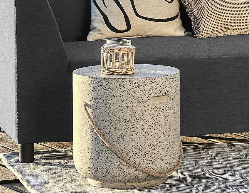 PIROL taburet Taburet i fibercement