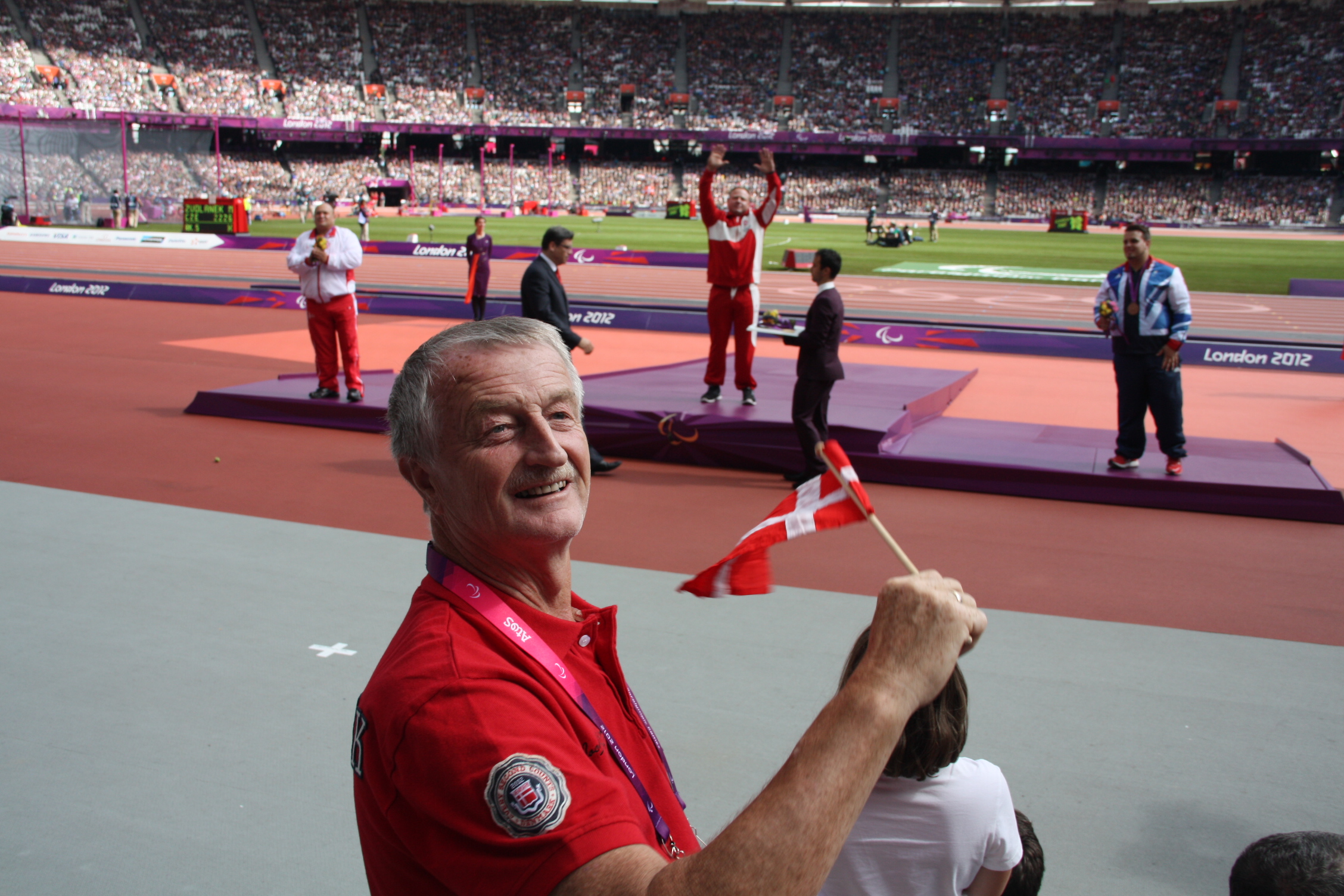 JYSK-ejer Lars Larsen til De Paralympiske Lege i London 2012 